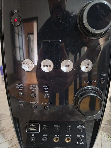 muzikalni sentr: Samsung MAX-KX75 DVD Karaoke Mini System - Komplekt: mərkəzi blok + — 2