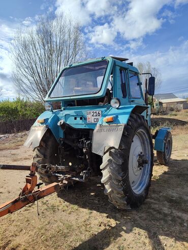 Тракторы МТЗ (Беларус): Продается МТЗ 80+пресс подборщик Кыргызстан 7зуб аппарат германия все — 4