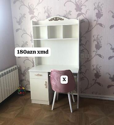döş stolu: Düz masa, Stulsuz, Polkalı, Siyirməli, Taxta — 1