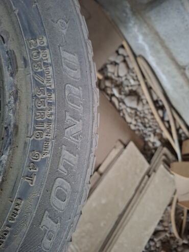 редуктор с блокировкой: Шины 205 / 55 / R 16, Зима, Комплект, Легковые, Dunlop