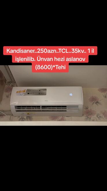 Пятиминутки: Kandisaner. 250azn. TCL. 35kv. 1 il işlenilib. Ünvan hezi aslanov