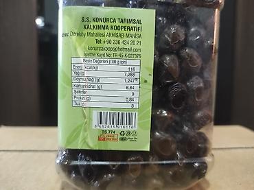 для консервации: DEREKOY Siyah Zeytin — натуральные черные оливки в пластиковой банке с — 2