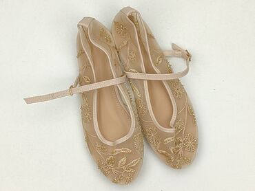 sandaly na koturnie lasocki: Ballerinas for women, size 38