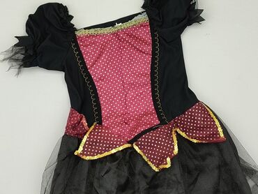 czarna luźna sukienka: Sukienka, 8 lat, 122-128 cm, stan - Bardzo dobry
