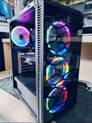 Masaüstü kompüterlər və iş stansiyaları: Sistem bloku Game Case RGB 4 ədəd Plata H61 Cpu i7-3770 K Ram 16GB Ssd