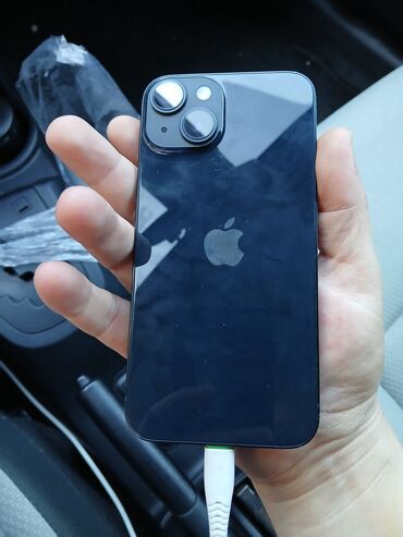 Tecno: IPhone 14, 128 ГБ, Jet Black, Беспроводная зарядка, Face ID, С документами