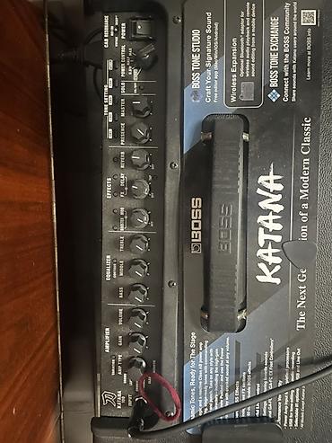 Gitara gücləndiriciləri: Salam. Azərbaycanda katana 100’ün iki kalonkalı 212 versiyasından — 3