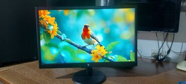 Monitori: V7 L215DS-2E - LED monitor - Full HD (1080p) - 21.5"-perfektan — 1
