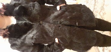 коктейльные платья в баку: Шуба 4XL (EU 48), 5XL (EU 50), цвет - Черный