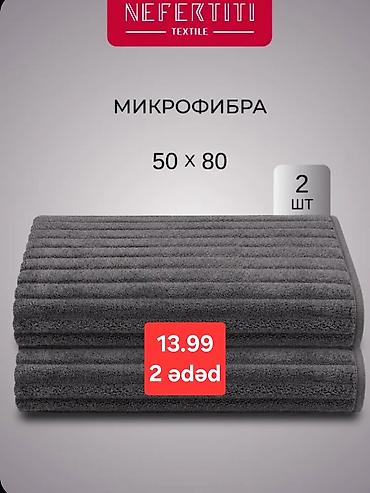tekstil baku: Hamam üçün Yeni rəng - Boz Mikrofiber Dəsmal, Rayonlara çatdırılma — 1