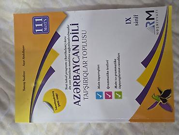Книги и журналы: Məhsul: “Azərbaycan dili – Tapşırıqlar toplusu” (IX sinif), RM — 1