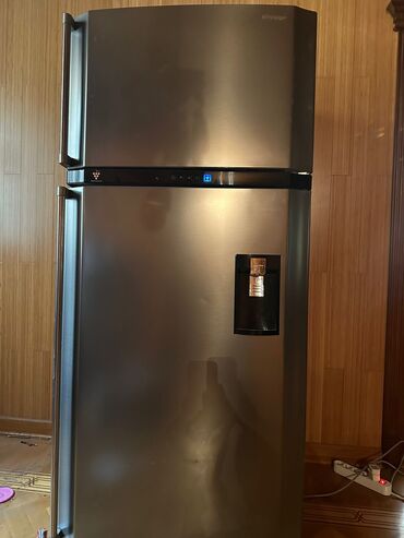 soyducu xaladenik: Новый 2 двери Холодильник Продажа, цвет - Серебристый, С диспенсером