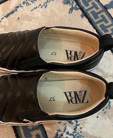 Qadın ayaqqabıları: Zara, Ölçü: 37, rəng - Qara, İşlənmiş — 5