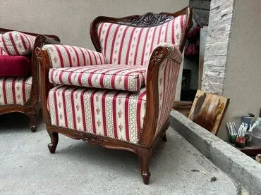 Stilske garniture: Stilska garnitura DJORĐEVIĆ - Bidermajer mebl - EXTRA STANJE U — 8