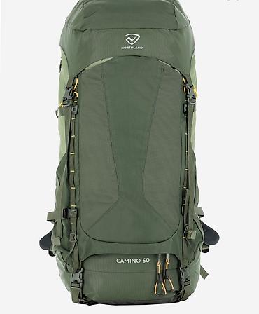 свисток: Треккинговый рюкзак Northland Camino 60 - Объем: 60 л — для — 1