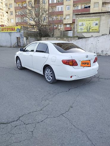 corolla 2006: Toyota Corolla: 1.6 l | 2006 il Sedan — 9