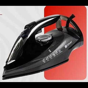 utuler: Silver SL-3347 Buxarlı Ütü Gündəlik geyimlər və ev tekstili üçün — 1