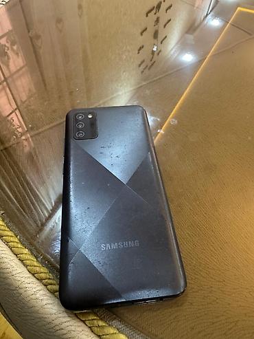 asus zenfone 3: Samsung Galaxy A02 S, 32 GB, rəng - Qara, İki sim kartlı — 1