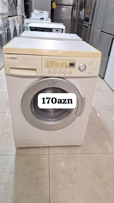 Soyuducular: Paltaryuyan maşın Samsung, 5 kq, Avtomat, Qurutmasız, Kredit yoxdur