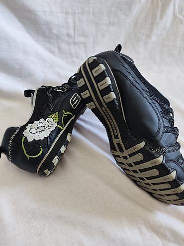 hundur krasofkalar: Skechers, Ölçü: 38, rəng - Qara, İşlənmiş — 4