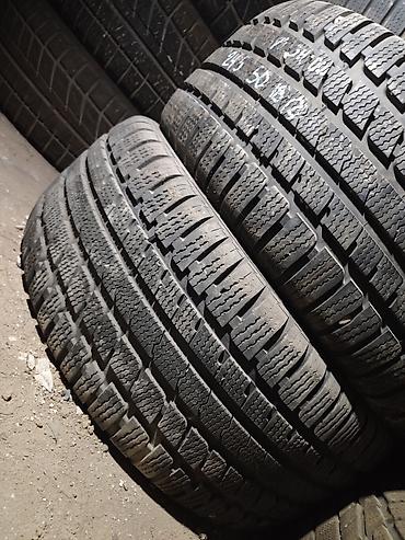 Шины и диски: Шины 245 / 50 / R 18, Зима, Б/у, Пара, Легковые, Корея, Hankook — 2