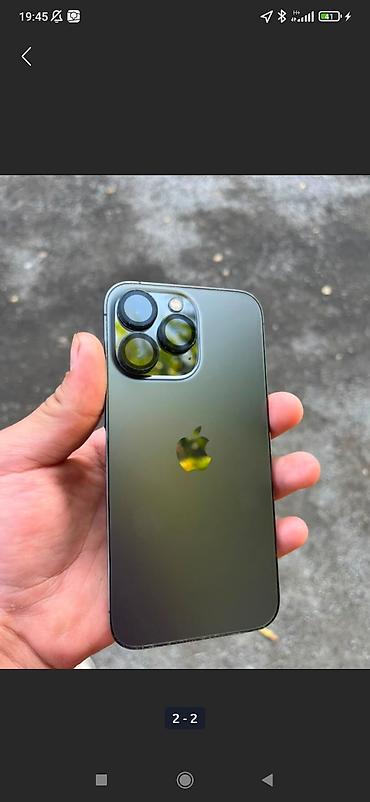 IPhone 13 Pro, Б/у, 256 ГБ, Графит, 91 %