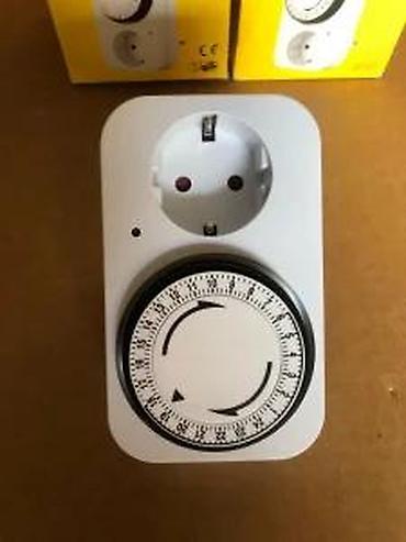 Ostali elektro materijali: Mehanički dnevni tajmer za struju – OK / Everflourish Opis: - Utična — 9