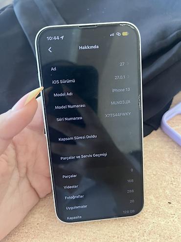 ayfon 13 sadə: IPhone 13, 128 GB, Ağ, Face ID — 3
