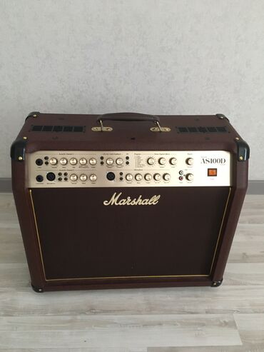 аренда микрафон: Комбо усилитель для акустической гитары Marshall AS100D В отличном