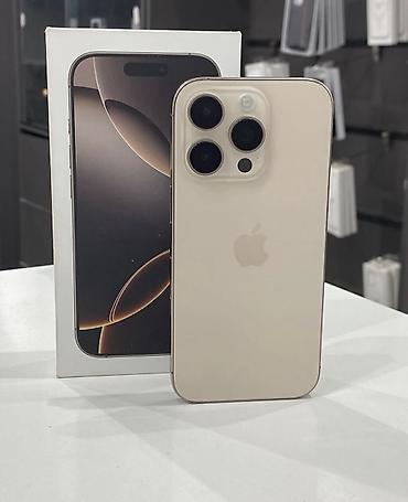 IPhone 16 Pro, 256 GB, White Titanium, Zəmanət, Simsiz şarj, Face ID