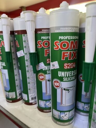 профессиональные маркеры: Универсальный силиконовый герметик Somafix S204 предназначен для