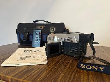 tesla televizor: Sony Digital8 Handycam video kamera dəsti Məhsul təsviri: - Model — 4
