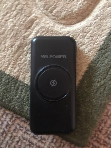 зарядные устройства для телефонов draft: Портативное зарядное устройство WB POWER черного цвета, оснащенное
