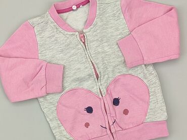 buty z odkrytymi palcami i zakrytą piętą: Sweatshirt, 1.5-2 years, 86-92 cm, condition - Good