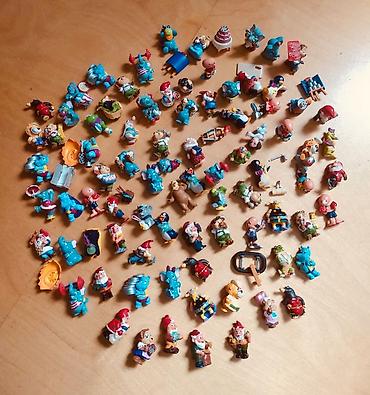 şaxta baba oyuncagi: 1990-cı illərin Kinder Surprise fiqurları – retro kolleksiya 1990-cı — 1