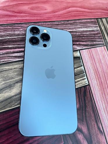 IPhone 13 Pro Max, 1 TB, Blue Titanium, Barmaq izi, Simsiz şarj, Face ID lalafo.az -da IPhone 13 Pro Max, 1 TB, Blue Titanium, Barmaq izi, Simsiz şarj, Face ID
