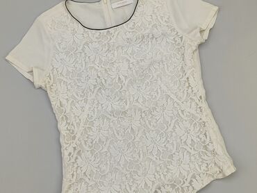 białe bluzki gorsetowe: Bluzka Damska, Reserved, M, stan - Dobry