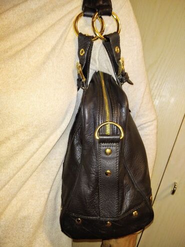 Torbe: Marella - kožna braon torba Divna torba od meke i debele prirodne — 4