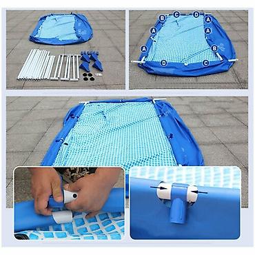 Бассейны: 75 см модель 28272 Семейный оазис прохлады за 30 минут Прямоугольный — 5