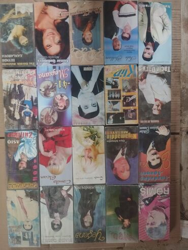 CD, DVD disklər və kassetlər: Kasset kolleksiyası – Azərbaycan və region estradası, toy musiqiləri — 21