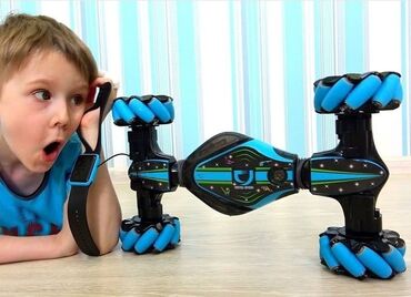 robot maşınlar: Oyuncaq maşın Robot maşın 🔹️Saatla, jestlə pultla idarə olunan