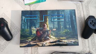PS2 & PS1 (Sony PlayStation 2 & 1): Playstation 2 əla vəziyətdə Həm disklə işləyir həmdə flaşka ilə 9 ədəd — 3