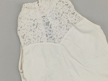 białe t shirty damskie: S (EU 36), condition - Good