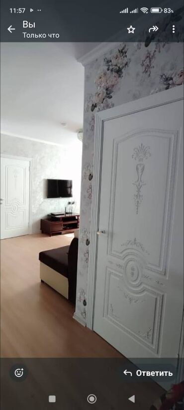 2 комнатная квартира в джале: 3 комнаты, 87 м², 11 этаж