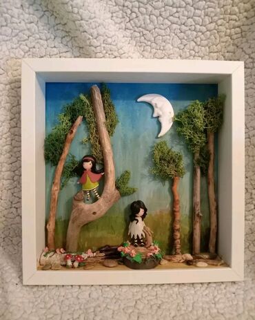 ormarić za piće: Painting, 25 x 25 cm, New