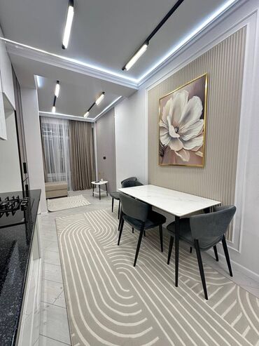 снять квартиру в нарыне: 2 комнаты, 65 м², Элитка, 2 этаж, Дизайнерский ремонт