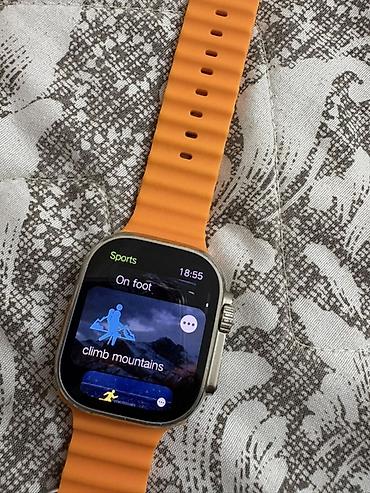 Smart saatlar: Yeni, Smart saat, Sensor ekran, rəng - Narıncı — 13