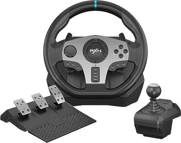 280x: PXN-V9 900&270 degree gaming steering wheel with pedals Игровой