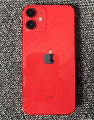 apple ipod nano 5: IPhone 12 mini, 128 ГБ, Кызыл, Кулакчындар, Заряддоочу түзүлүш, Коргоочу айнек