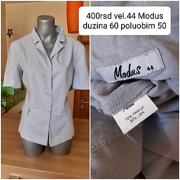 br 30: Modus ženska košulja/sako sa kratkim rukavima - Veličina: 44 - — 1